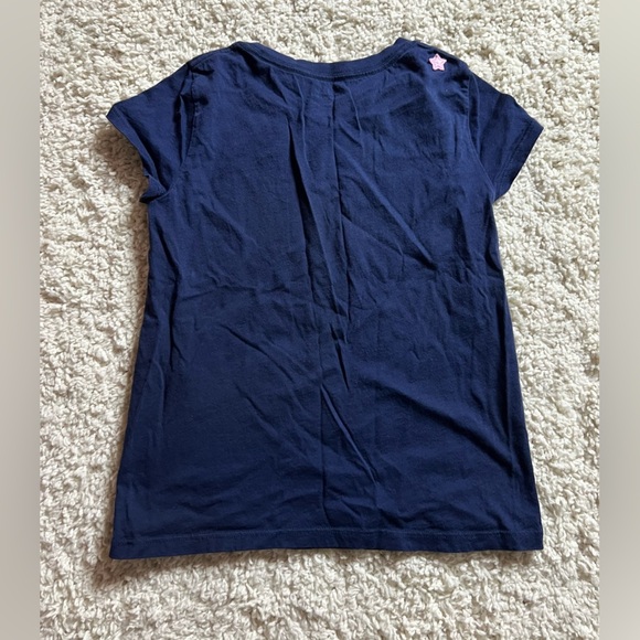 Size Medium Polo by Ralph Lauren Kids Navy Blue Shirt GUC - Picture 3 of 5